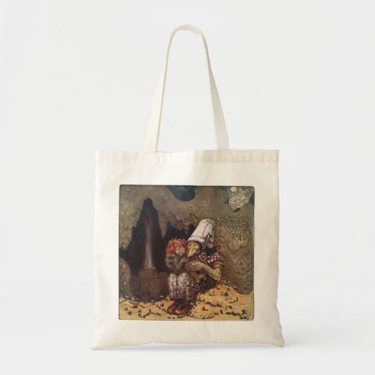 Troll and Child van John Bauer Tote Bag (Voorkant)