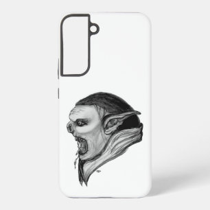 Troll Black and White Design Samsung Galaxy Hoesje
