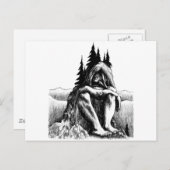 troll-clipart-14 briefkaart (Voorkant / Achterkant)