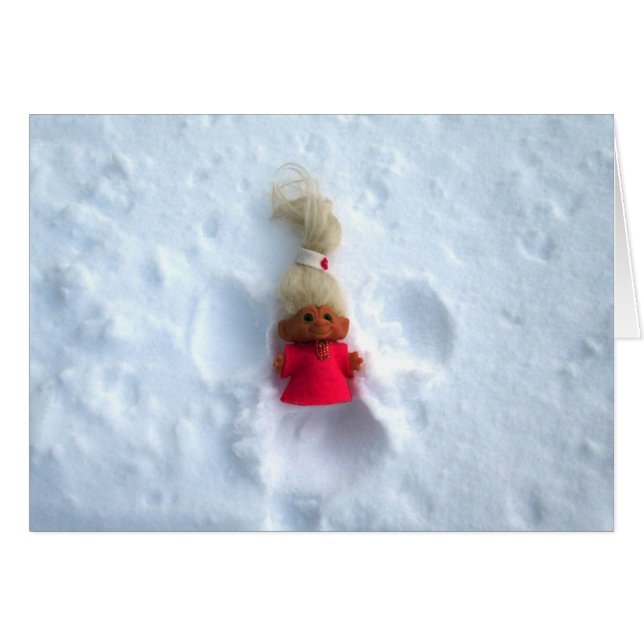 Troll d'Ange de Neige (Devant horizontal)