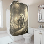 Troll Douchegordijn (In situ)