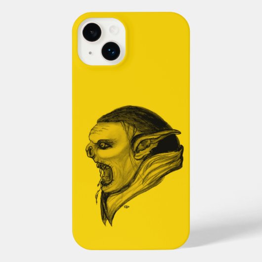 Troll en noir et jaune (Verso)