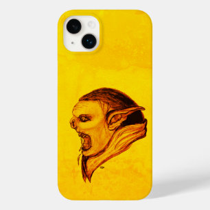 Troll in zwart en geel design Case-Mate iPhone 14 plus hoesje