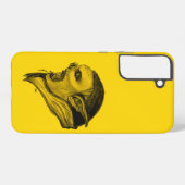 Troll in zwart en geel design samsung galaxy hoesje (Achterkant horizontaal)
