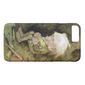 Troll met zijn huisdier kikker (detail) Case-Mate iPhone case (Achterkant (Horizontaal))