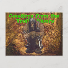 Troll Moors Greetings Briefkaart