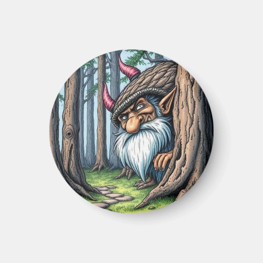 Troll norvégien curieux, aimant (Devant)