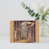 Troll Offering a Little Branch Briefkaart (Staand voorkant)