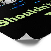 Troll onder een brug poster (Hoek)