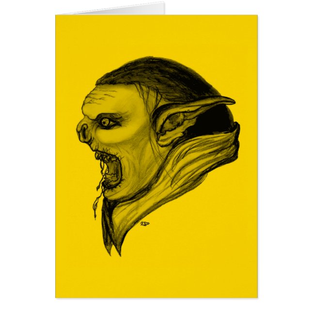 Troll schwarz gelb-ontwerp (Voorkant)