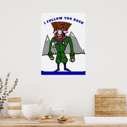 Troll Silencieux, Poster (Cuisine)