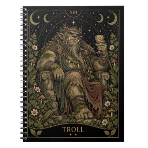 Troll, Starlit Tarot Kunst Notitieboek