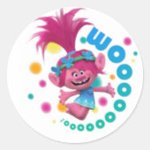 trollen, ronde sticker (Voorkant)