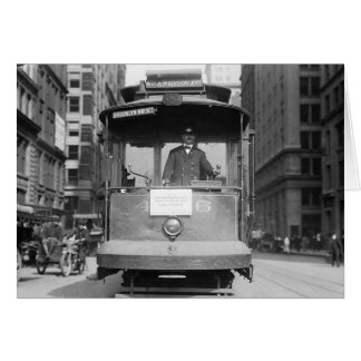Trolley du pont de Brooklyn, 1915