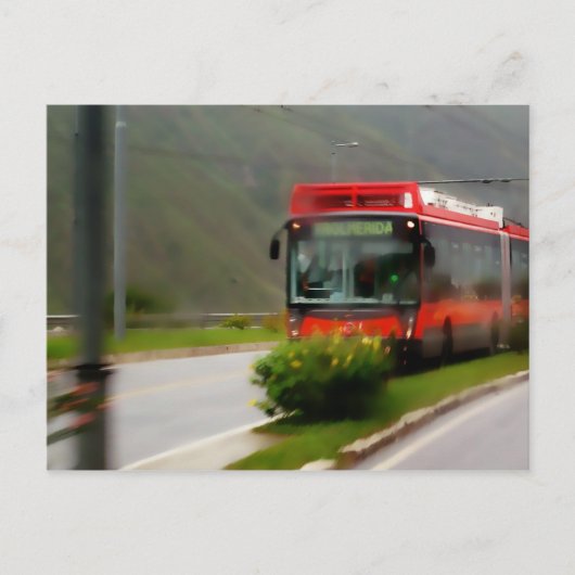 Trolley Post Card Briefkaart (Voorkant)