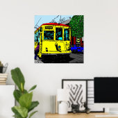 Trolley Stop Poster (Thuiskantoor)