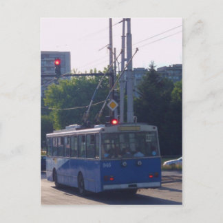 Trolleybus in Bulgarije Briefkaart