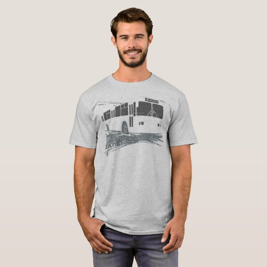 trolleylicht t-shirt (Voorkant volledig)