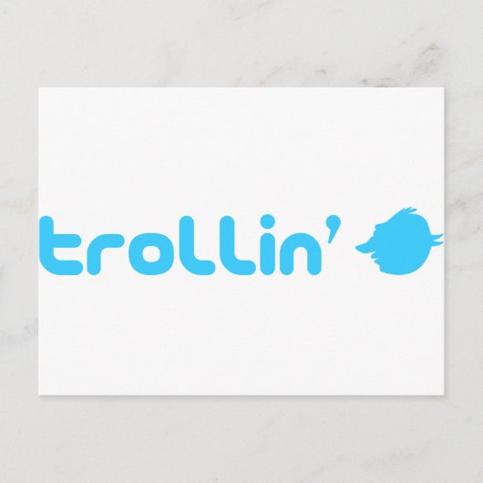 Trollin Briefkaart (Voorkant)