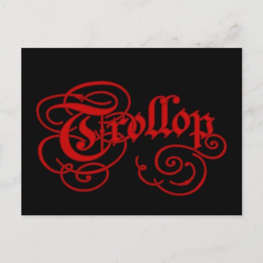 Trollop Briefkaart (Voorkant)