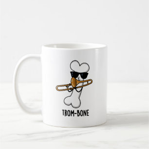 Trom-bone Funny Music Trombone Pun Koffiemok