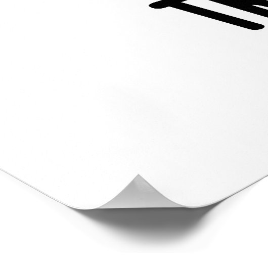 Trom-bone Funny Music Trombone Pun Poster (Hoek)