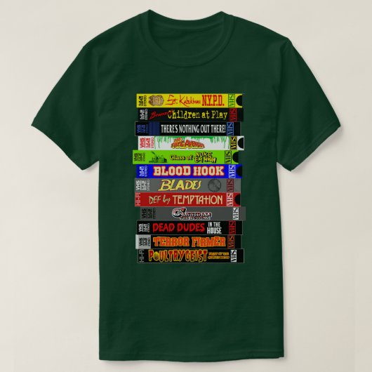TROMA VHS STACK T-SHIRT (Design voorkant)