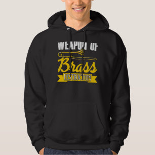 Trombo-speler van het trombo-wapen voor het vernie hoodie