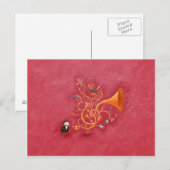 Trombombone Briefkaart (Voorkant / Achterkant)