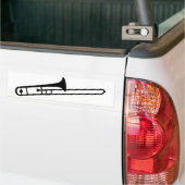 trombone bumpersticker (Op Truck)