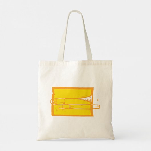 Trombone Canvas tas (Achterkant)