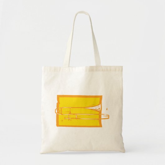Trombone Canvas tas (Voorkant)