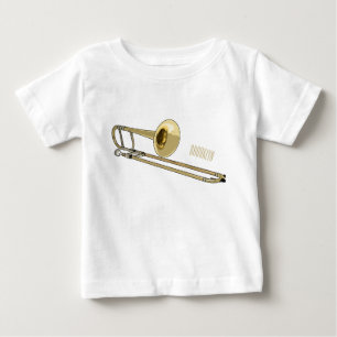 Trombone cartoon illustratie