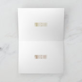 Trombone cartoon illustratie kaart (Binnen)