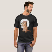 Trombone Cat Funny T-shirt (Voorkant volledig)