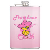 Trombone Chick #8 Heupfles (Voorkant)