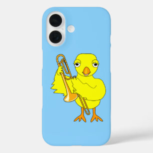 Trombone Chick iPhone 16 Hoesje