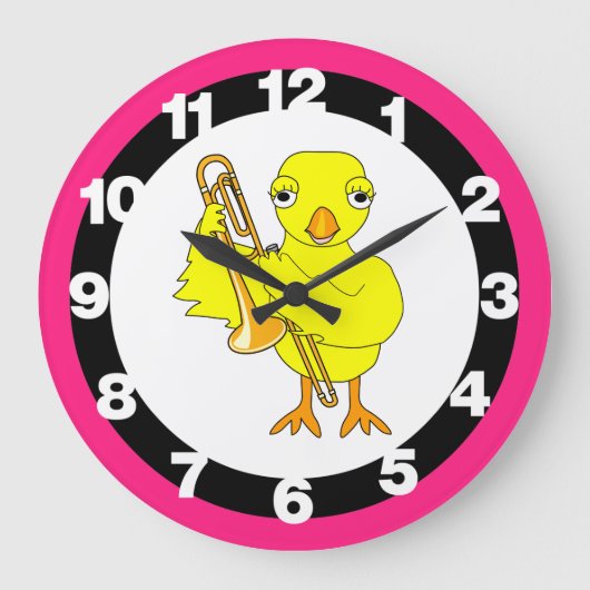 Trombone Chick Grote Klok (Voorkant)
