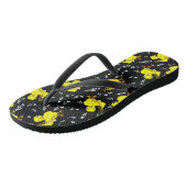 Trombone Chick Muzieknoten Teenslippers (Schuin)