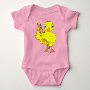 Trombone Chick Romper
