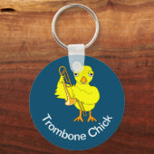 Trombone Chick Sleutelhanger (Voorkant)
