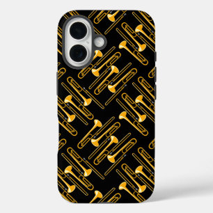 Trombone Crosshatch iPhone 16 Hoesje