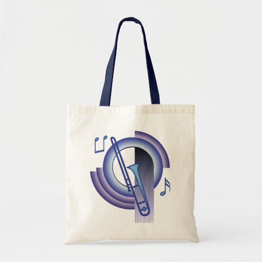 Trombone Deco2 Tote Bag (Voorkant)