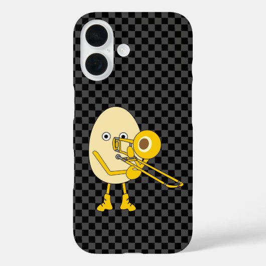 Trombone Egghead Case-Mate iPhone Case (Achterkant)