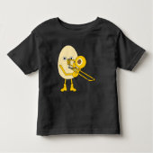 Trombone Egghead Kinder Shirts (Voorkant)