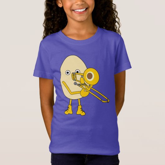 Trombone Egghead T-shirt (Voorkant)