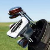 Trombone embleem golfheadcover (Insitu)