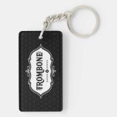 Trombone Emblem Sleutelhanger (achterkant)