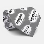 Trombone Emblem Stropdas (Opgerold)