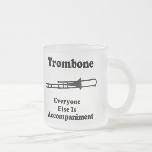 Trombone Gift Matglas Koffiemok
